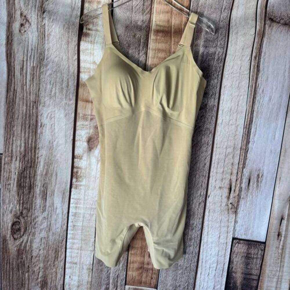 Honeylove Shapewear Beige Gusset Compression Sculpt Supportive Plus Size 2X